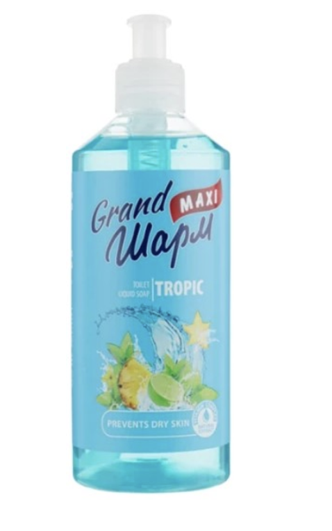 Мило туалетне рідке Grand Шарм (MAXI) TROPIC 500мл